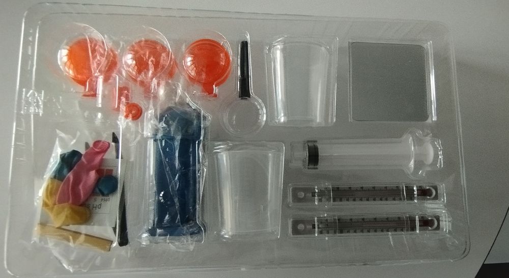 Kit Explorando a Meteorologia da "Discovery Channel". Adequado p