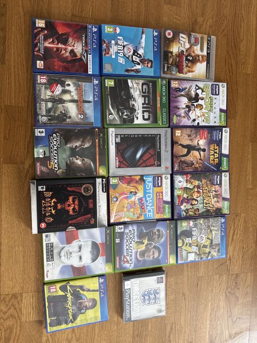 Gry mix ps3 pc xbox ps  ps4