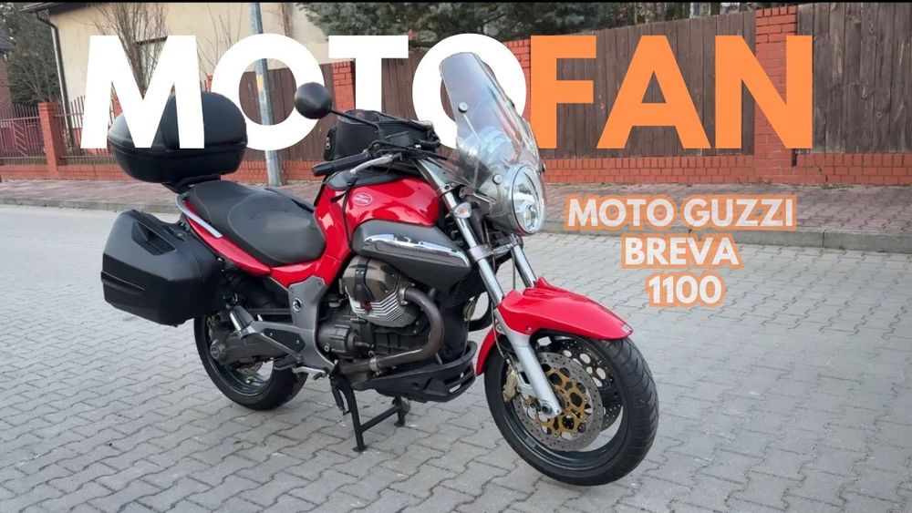 Moto Guzzi Breva MOTO GUZZI BREVA 1100 Niemcy 1 właściciel 47 tys km full ubrany okazja