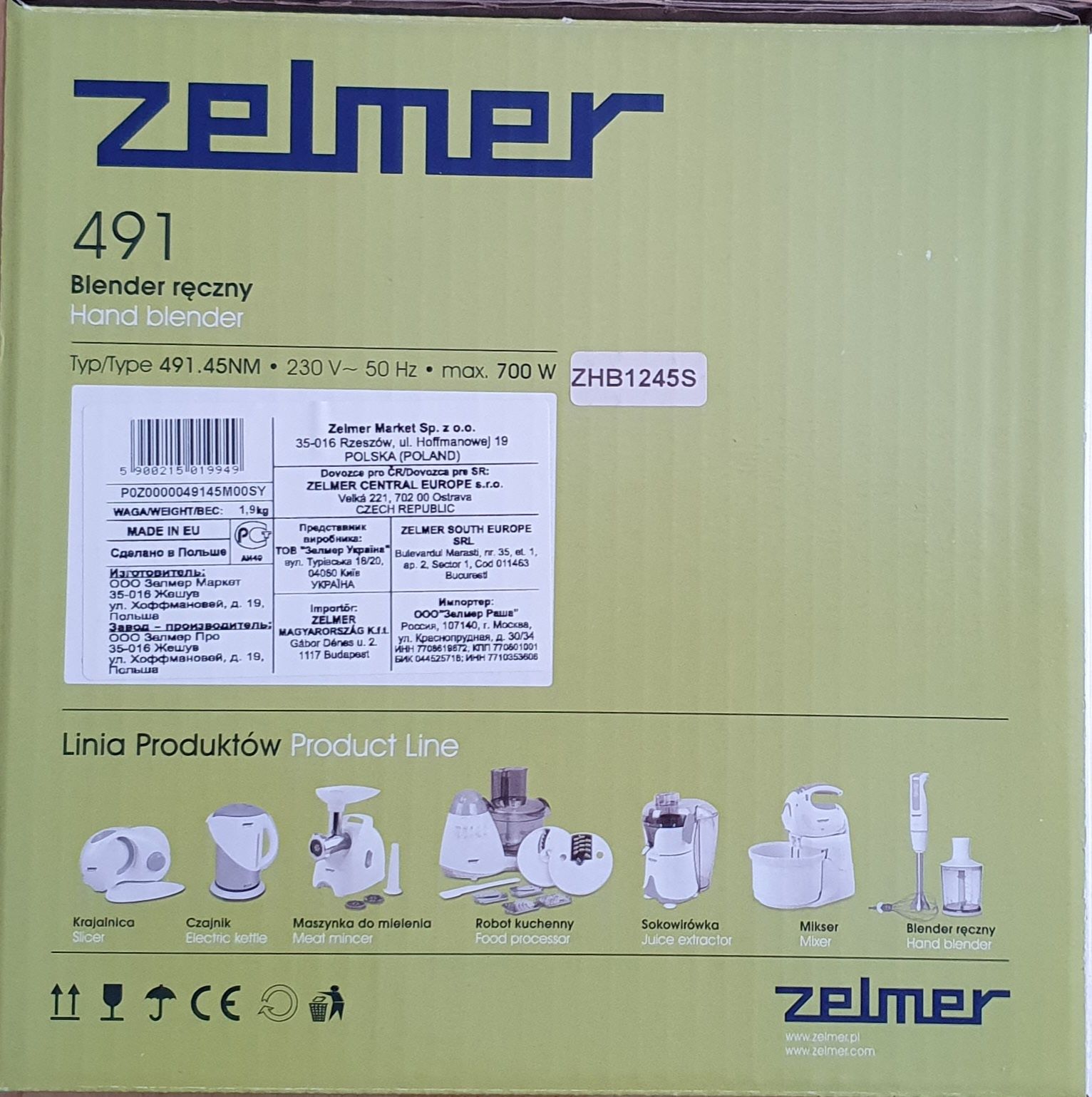 Blender ręczny Zelmer