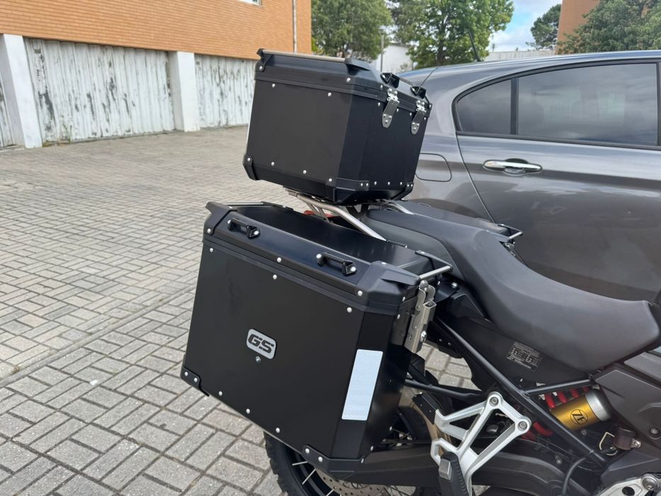 (Novo) Malas Laterais + Top Case Alumínio BMW GS 850 / 750