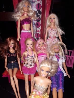 Lalki Barbie i Hannah Montana