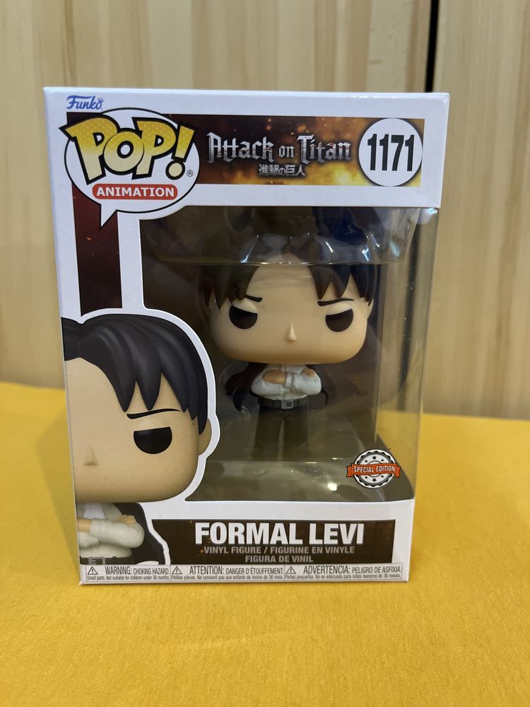 Funko POP! FORMAL LEVI, SE, 1171, Attack on Titan