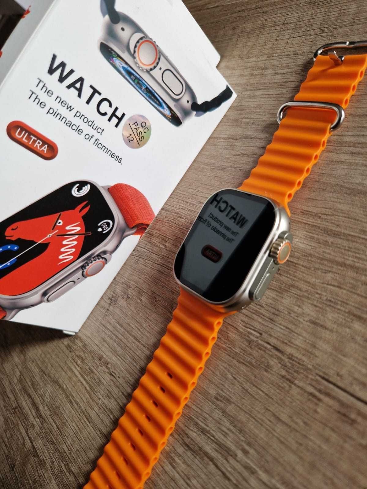 Smartwatch nowy pomarańczowy