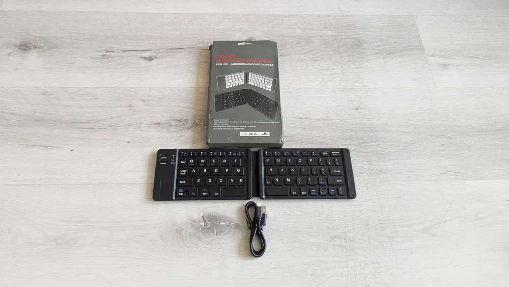 Бездротова складна клавіатура для ноутбуків планшетів телефонів