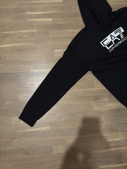 Худі чорне Emporio Armani оригінал