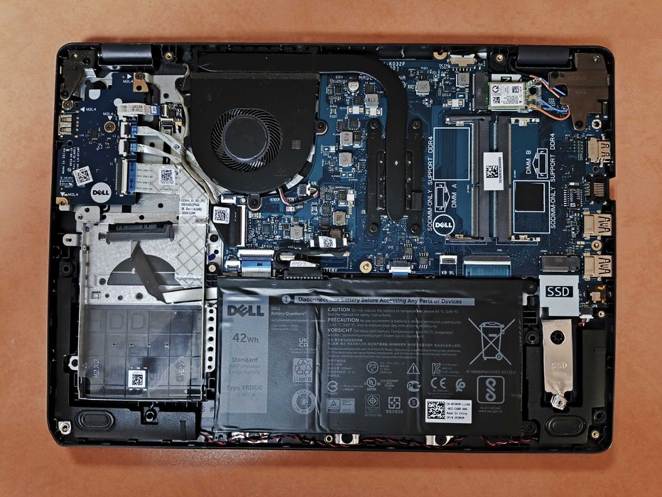 Материнская плата Dell Vostro 3400 (LA-K032P) i5-1135G7