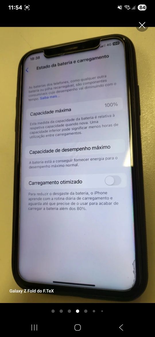 Iphone x 64gb com problema face id