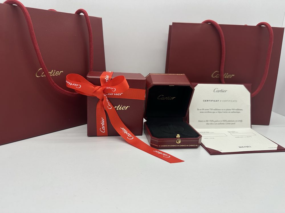 Коробок комплект під колечко Cartier Картьє.Новий.