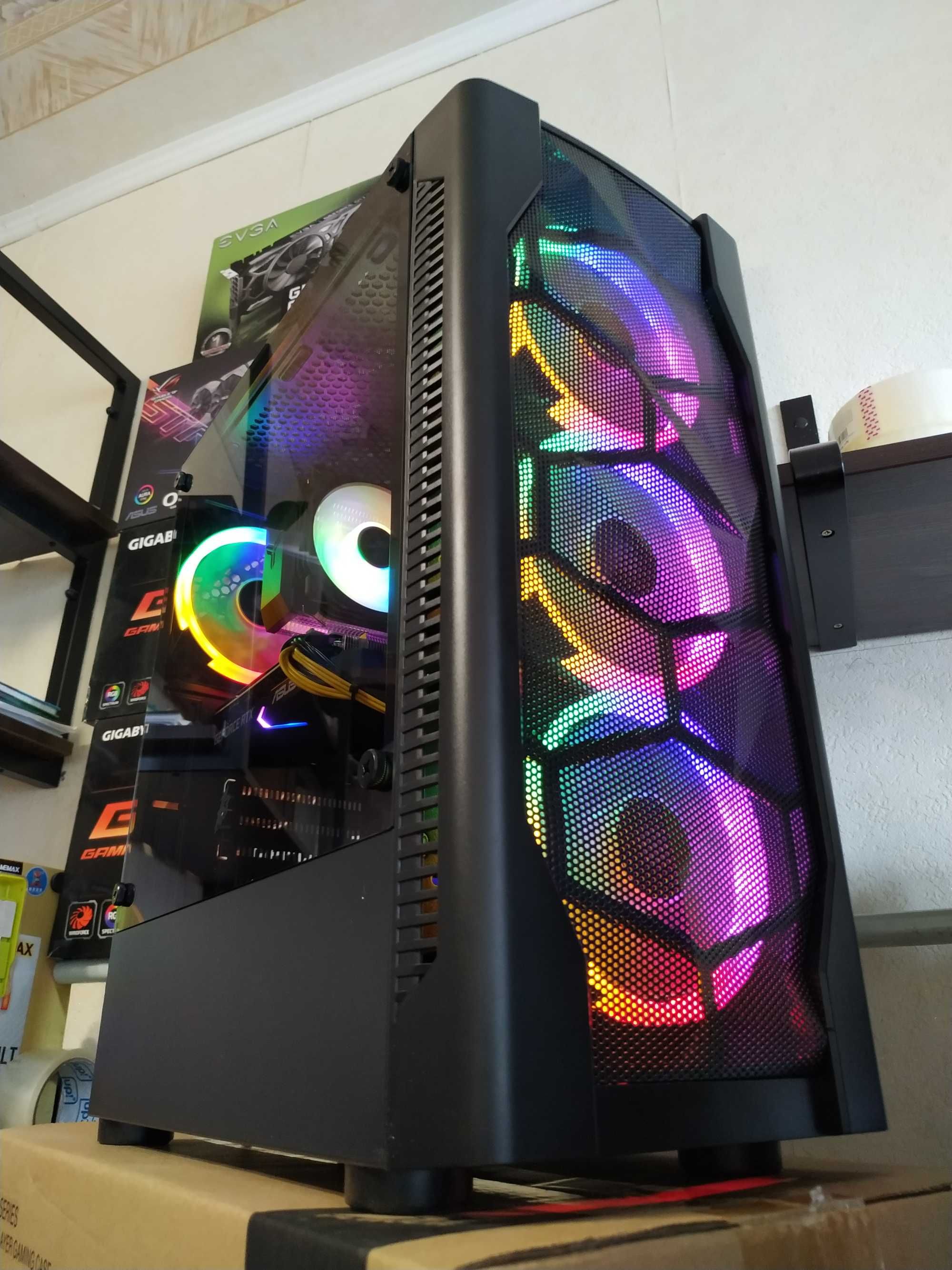 Потужний комп'ютер intel I5 12400F 4.4GHZ, RTX 3060 12GB, 32GB, SSD 1T