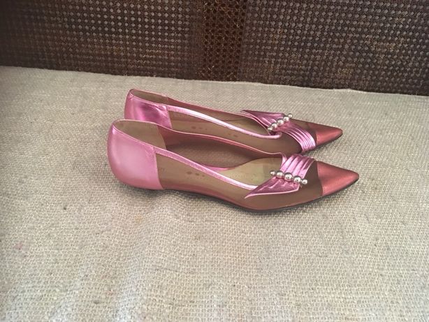 Sapatos rosa lindos novo