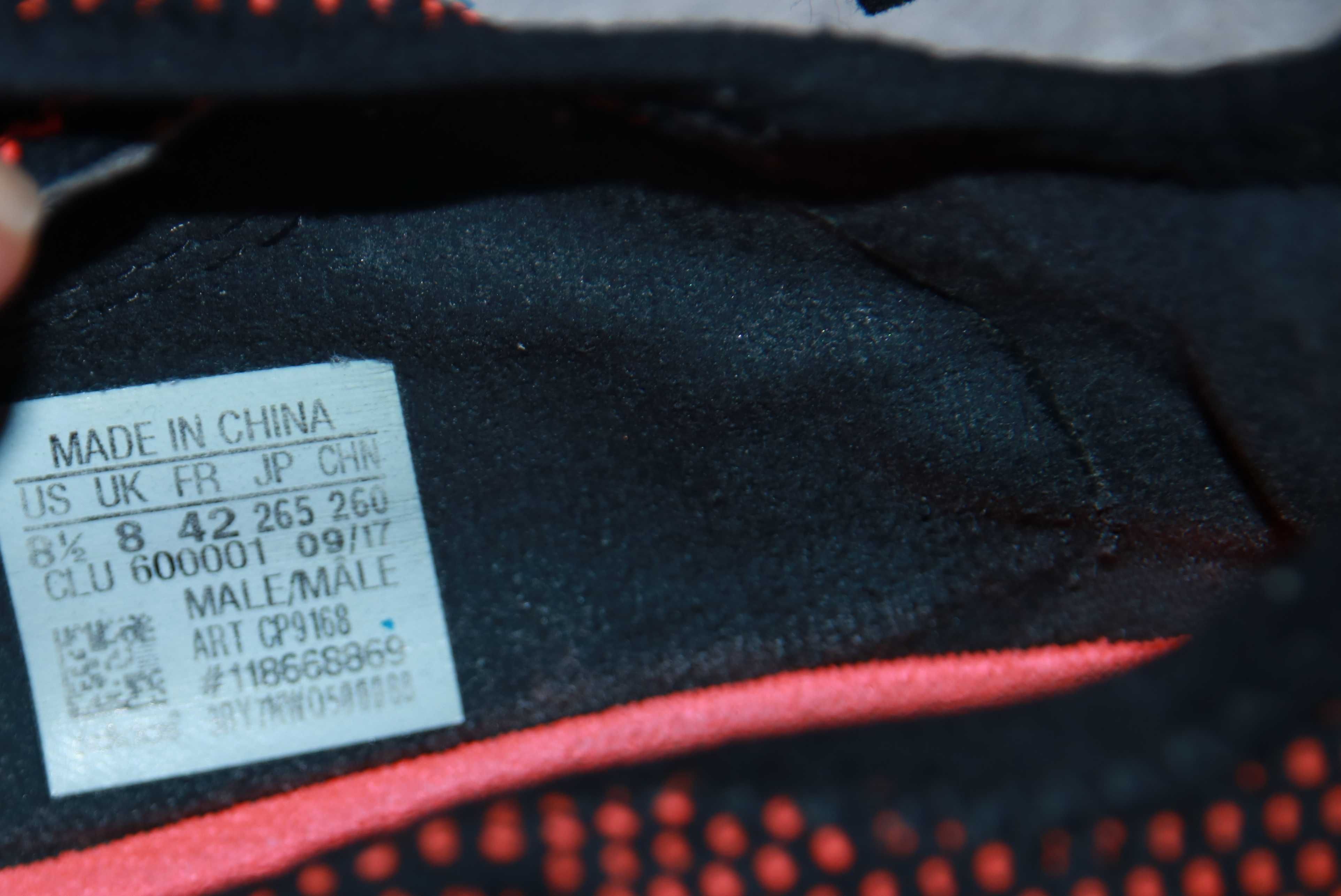 Buty piłkarskie korki X 17.1 Techfit SG Adidas, używane, rozm 42
