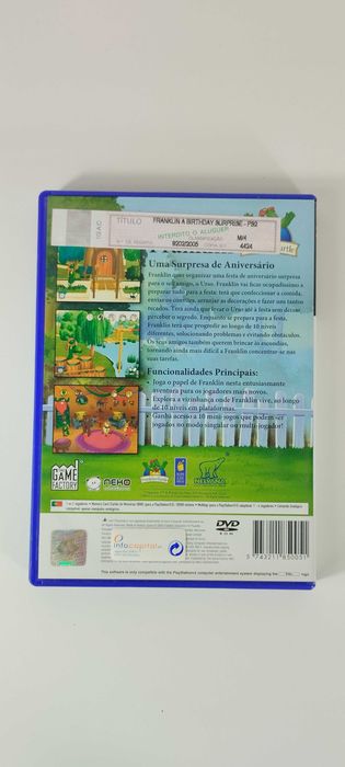 Franklin: Uma Surpresa de Aniversário - PS2 Playstation 2