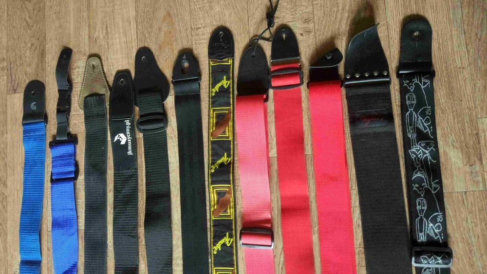 Pasek do gitary, Gibson, Fender, Ibanez, AC/DC