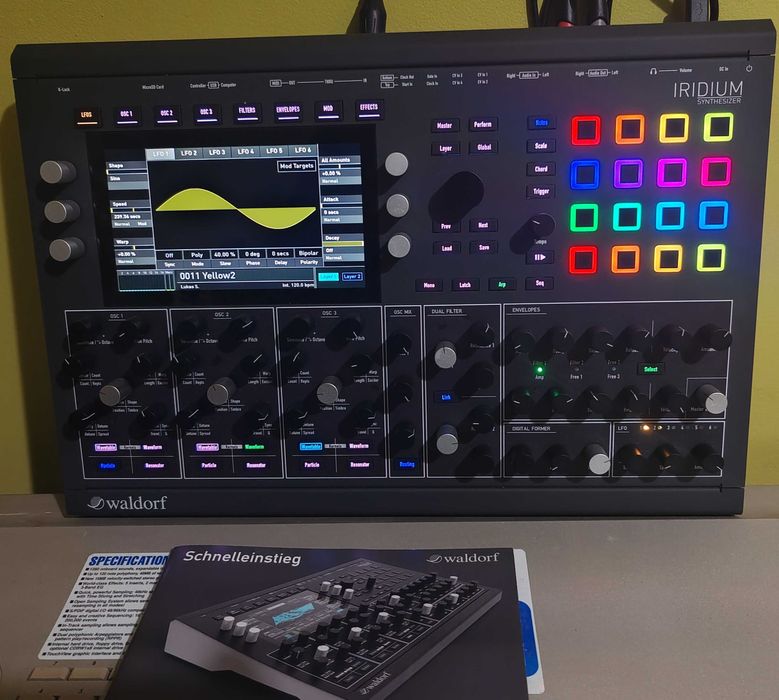 Waldorf Iridium Syntezator + kilka tyś. dodatkowych presetów