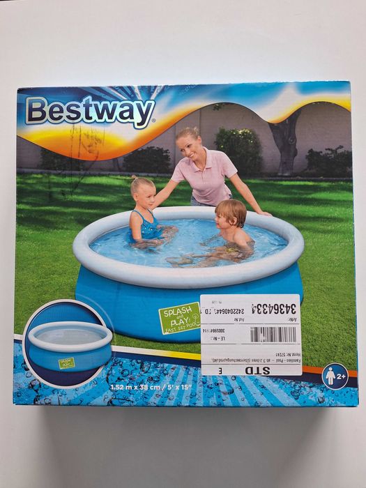 Basen ogrodowy rozporowy dla dzieci 152 x 38 cm BESTWAY 57241