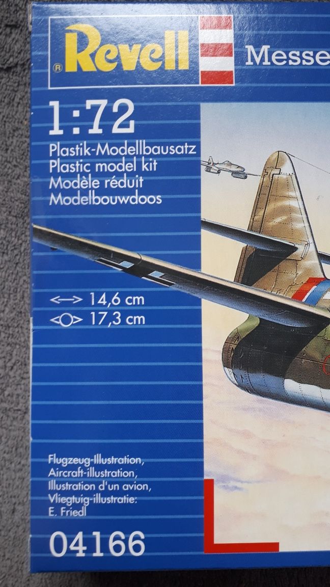 Model do sklejania Revell 04166 samolot Me262 A1a