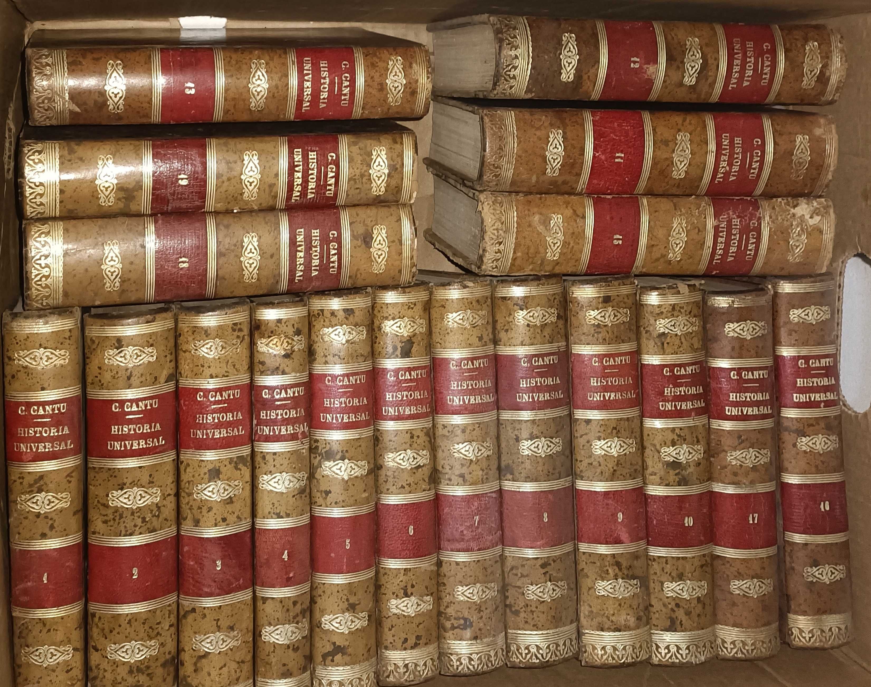 Historia Universal, Cesar Cantu, Reformada Accrescentada Ampliada