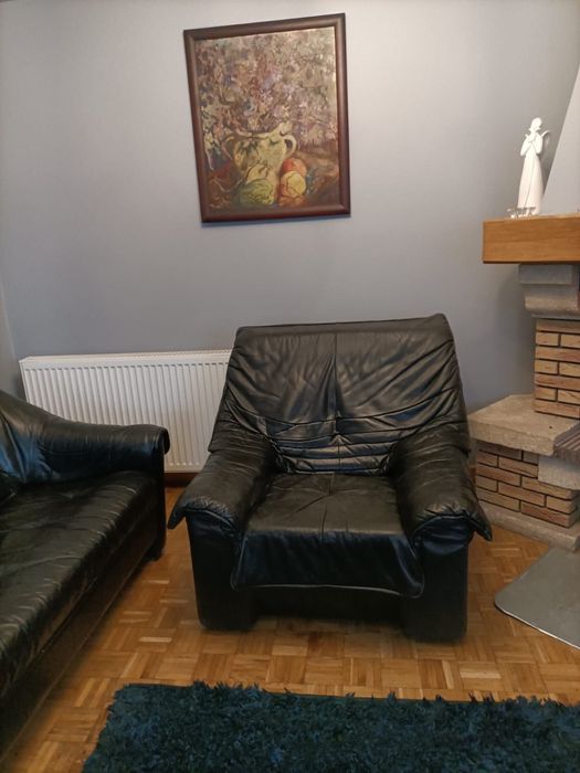 Sprzedam skórzane sofy 3+2+1