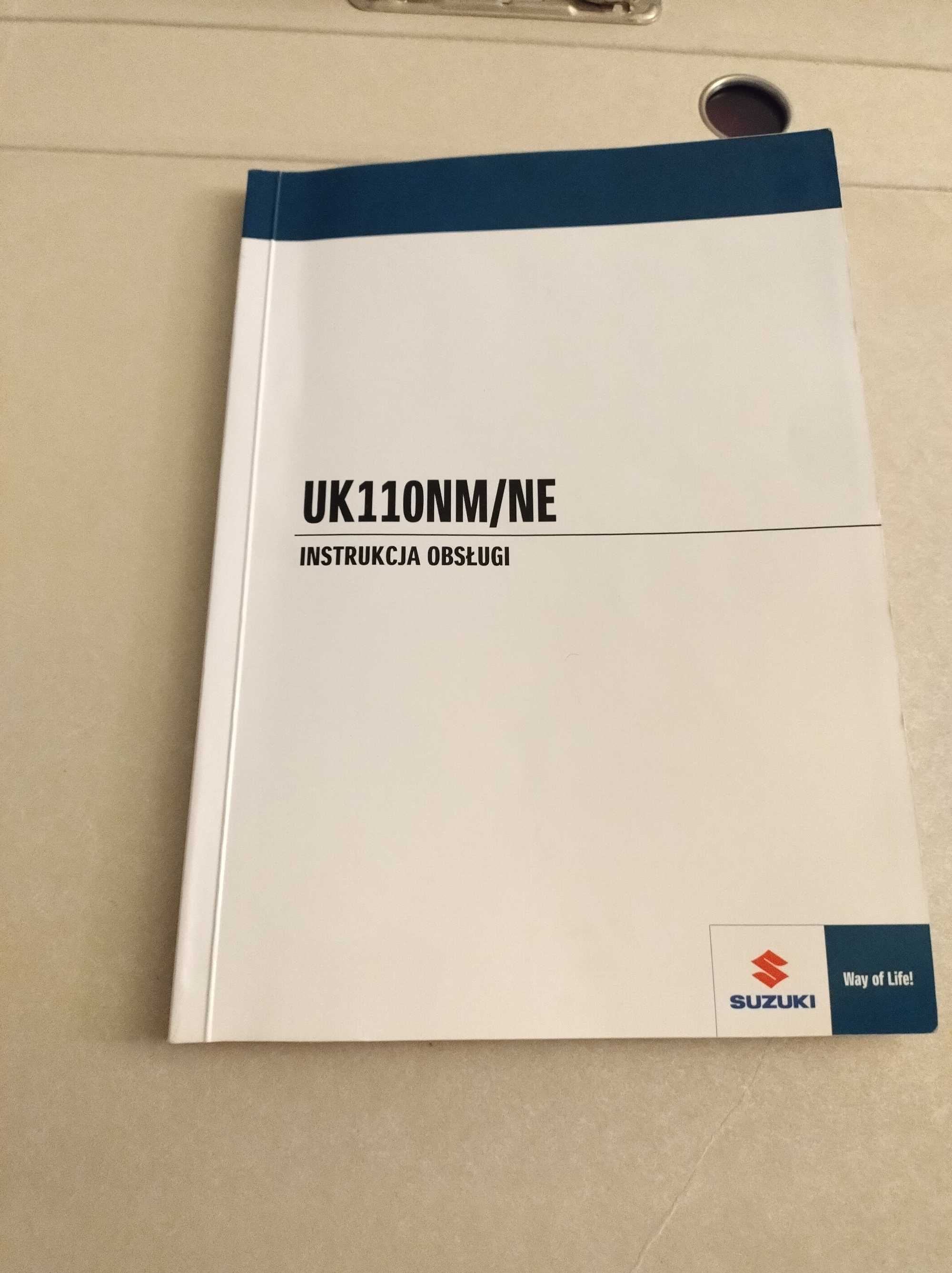 Instrukcja obsługi Suzuki Address UK 110NM/NE