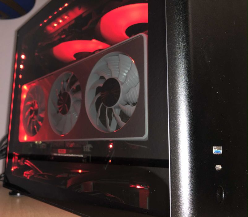 Caixa ITX Jonsbo A4 - Vidro Temperado - Cabo Riser Gen4 - SFF Mini-ITX