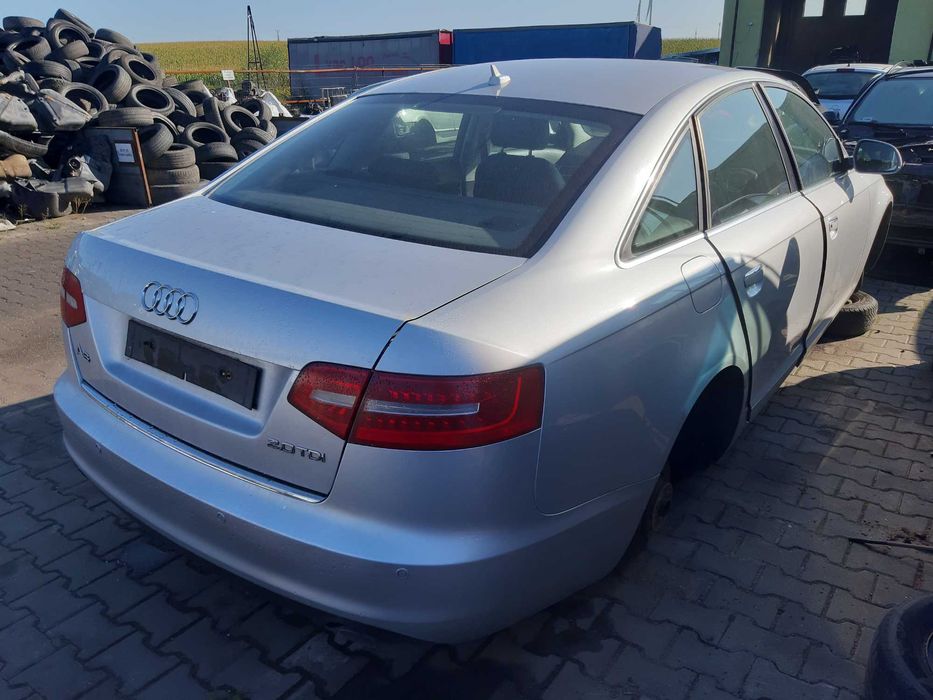 AUDI A6 C6 LIFT LX7W klapa maska lampa błotnik drzwi zderzak części