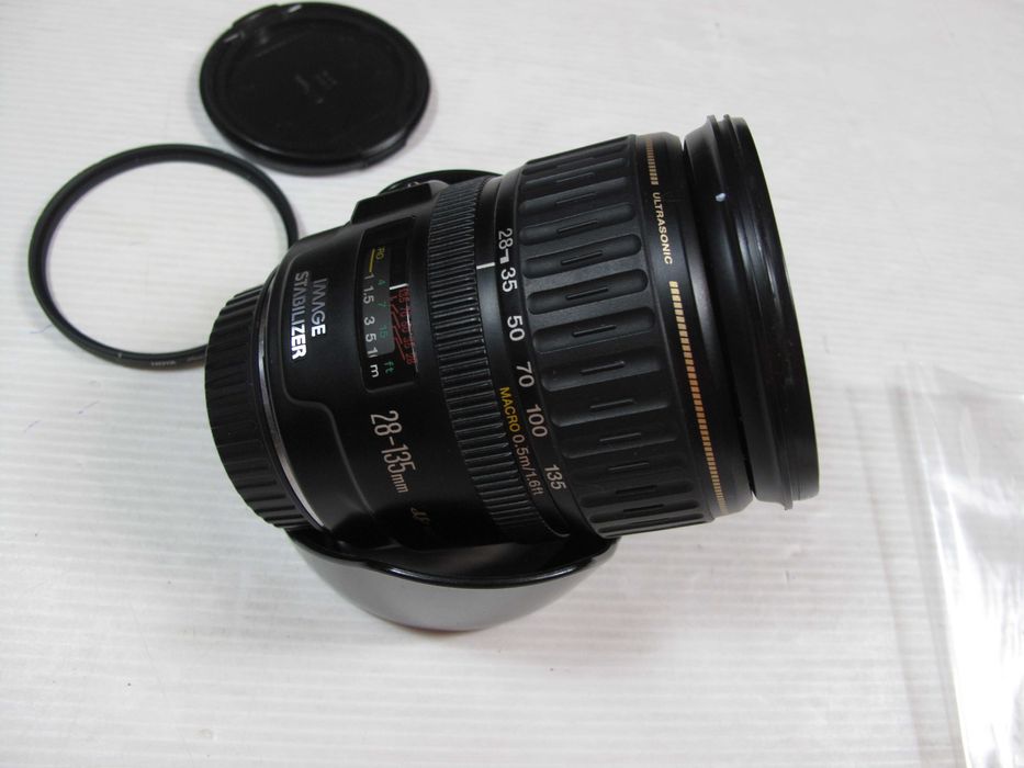 Canon 28-135mm Ultrasonic ideal para fotos e videos RAPIDA