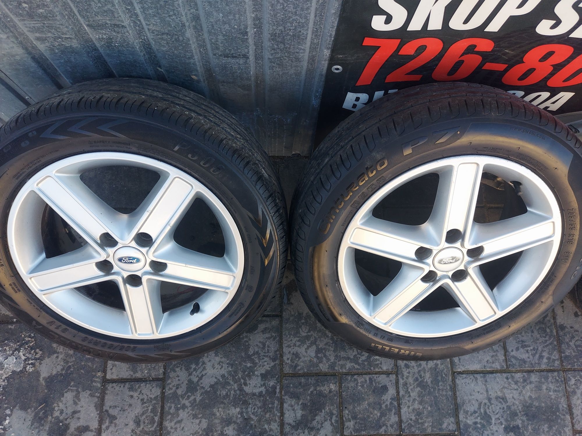 Alufelgi 16 cali 5x108 Ford Oryginał z oponami