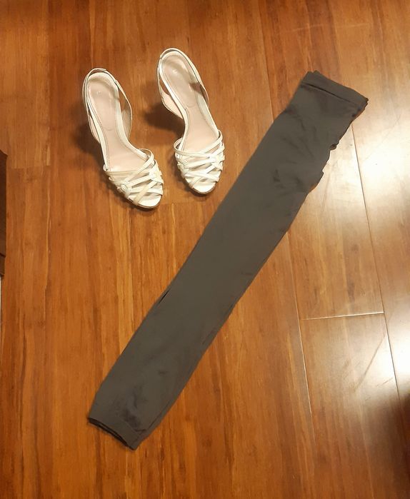 Legginsy Calzedonia S-M, szare