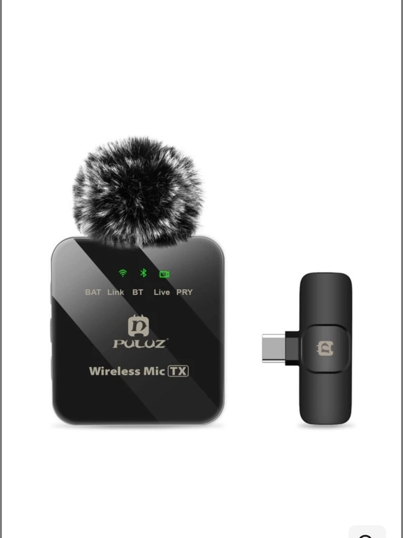 Мікрофон петличка PULUZ USB type-c Wireless MicTX