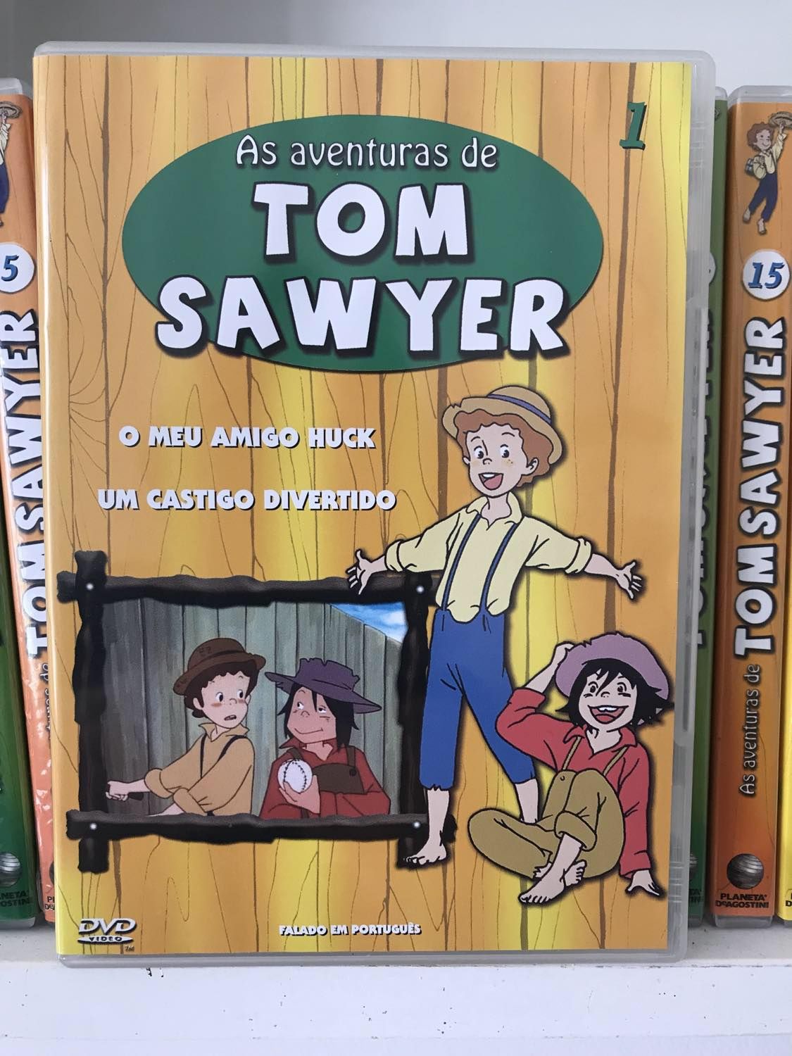 Coleção DVD As aventuras de Tom Sawyer