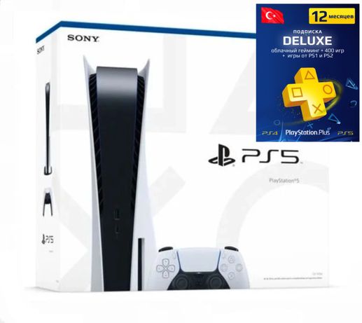 “NeW” Ps 5/Sony playstation 5 SSD 825gb + подписка ps plus premium