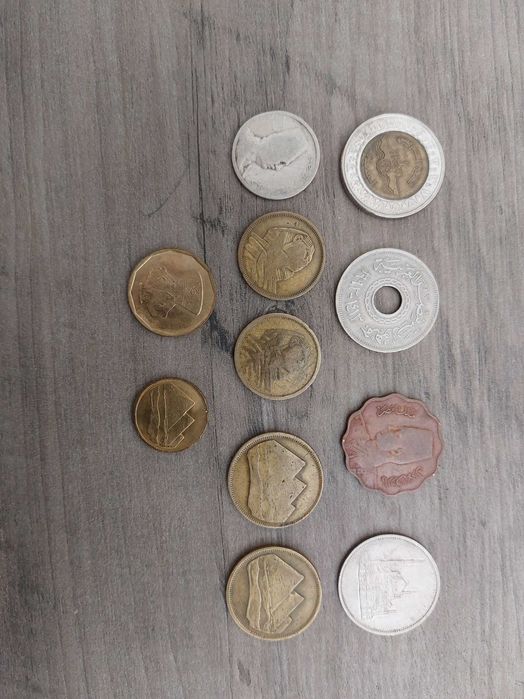 Lote de Moedas Estrangeiras - Egipto