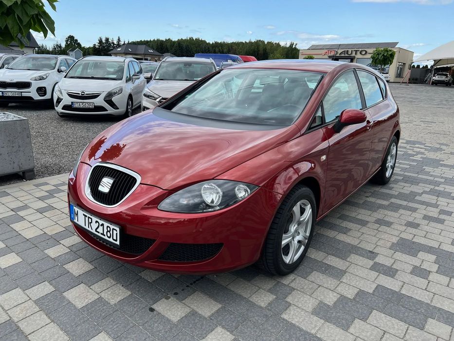 Seat Leon II 1.6 8V MPI BENZYNA 102 KM Klimatyzacja Alufelgi Po Dużym Serwisie !