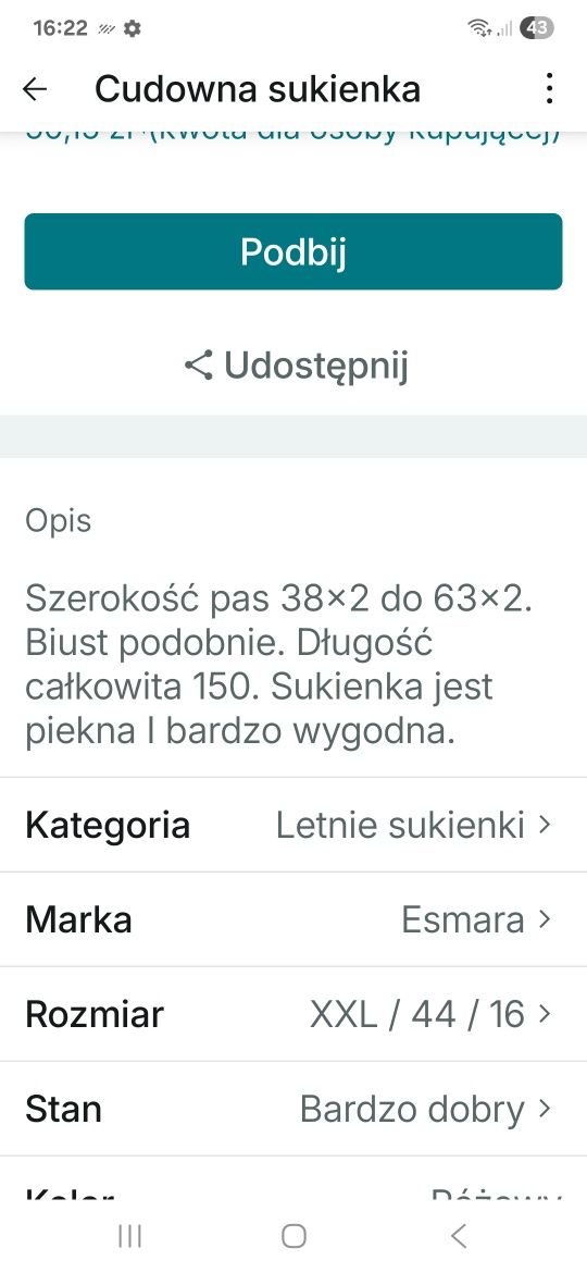 Sukienka na każdy dzień i wizytowa