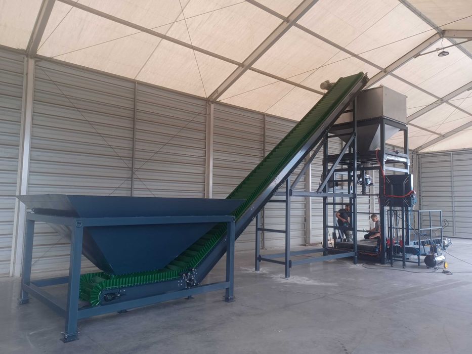 Linia do pakowania worków BIG BAG - NAWOZY/ZBOŻA/NASIONA