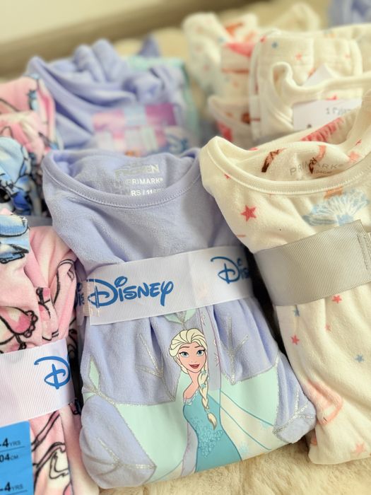 Піжама тепла фліс велюр Стіч Ельза Frozen Primark 104 110 116 122 128