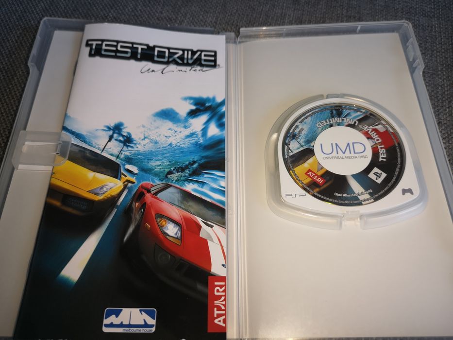 Test Drive Unlimited PSP gra ANG (wyd premierowe) stan BDB+