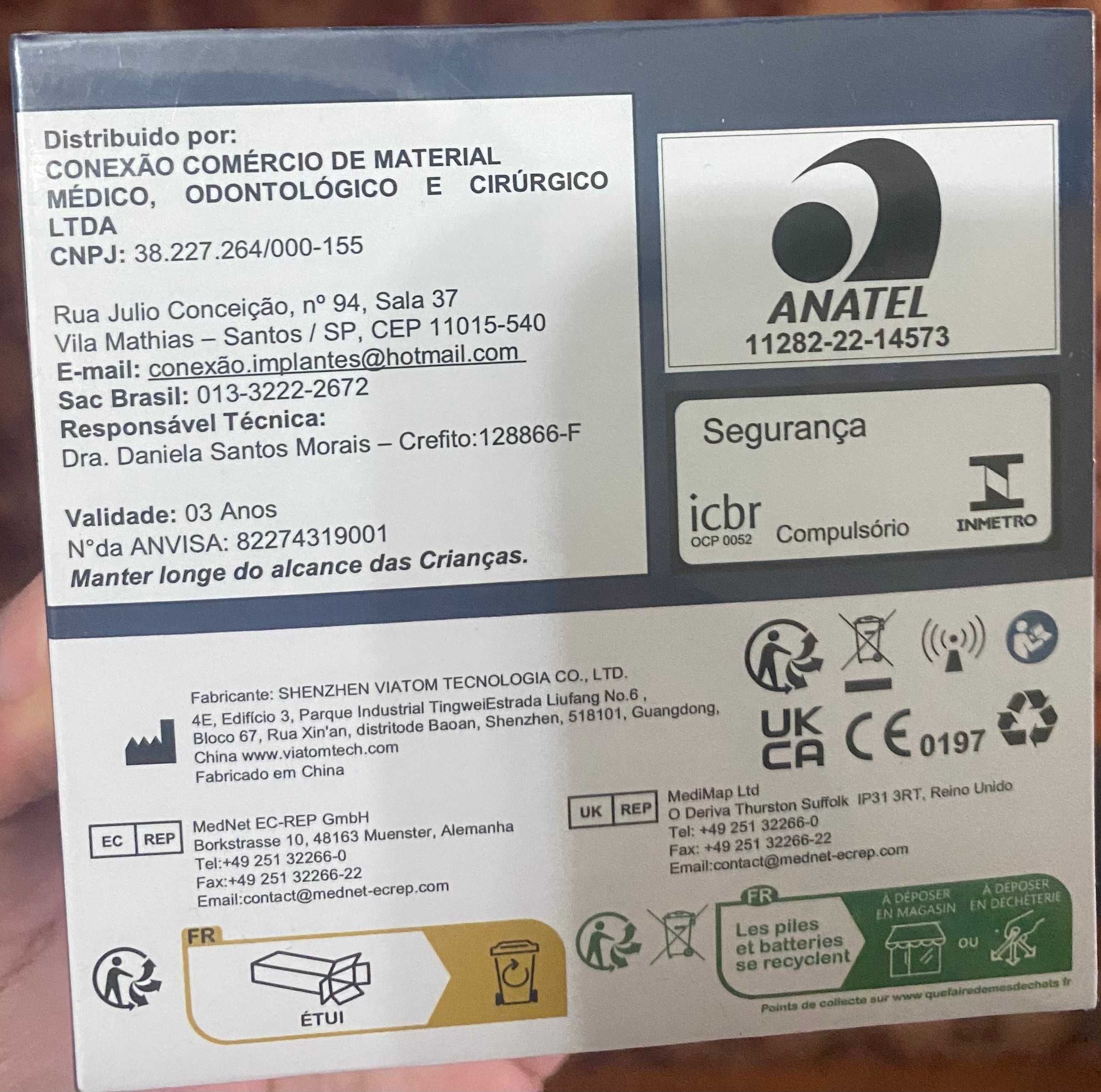 Oximetro de Pulso lacrado