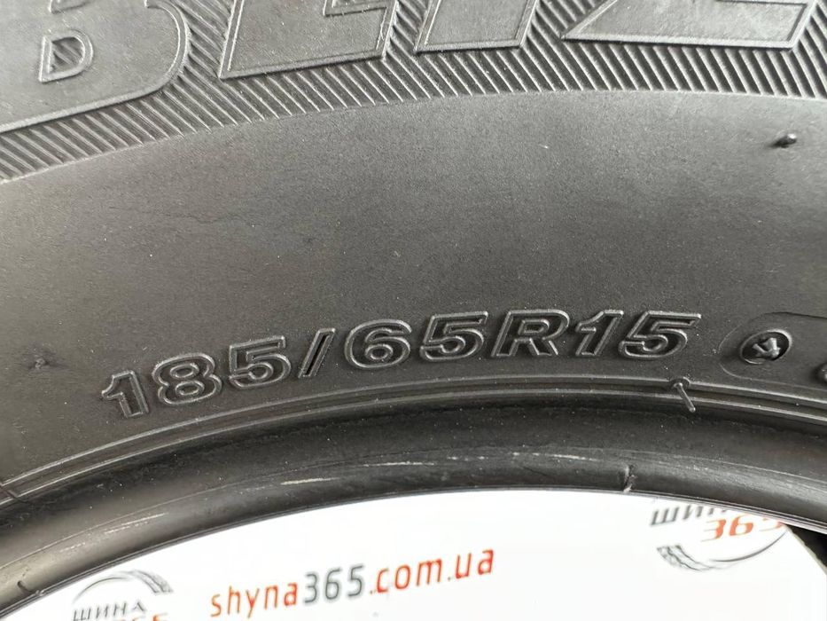 185/65 r15 bridgestone blizzak revo gz 8mm шини бу зима