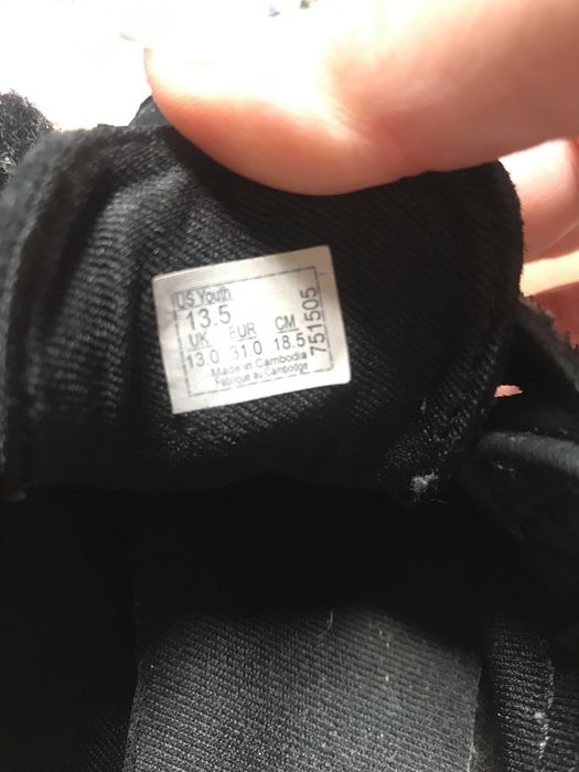 Tenis Vans pretos 31