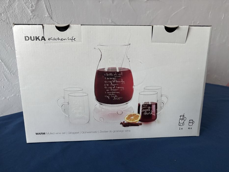 Duka zestaw do grzanego wina, nowy