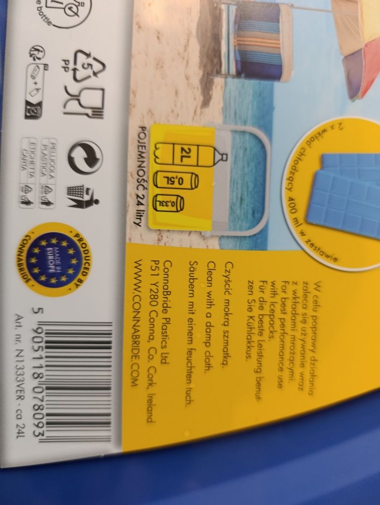 Nowa lodówka turystyczna 24 litry