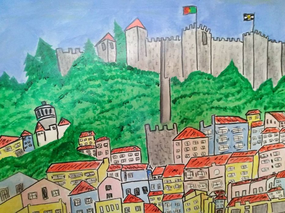 Pintura original Lisboa