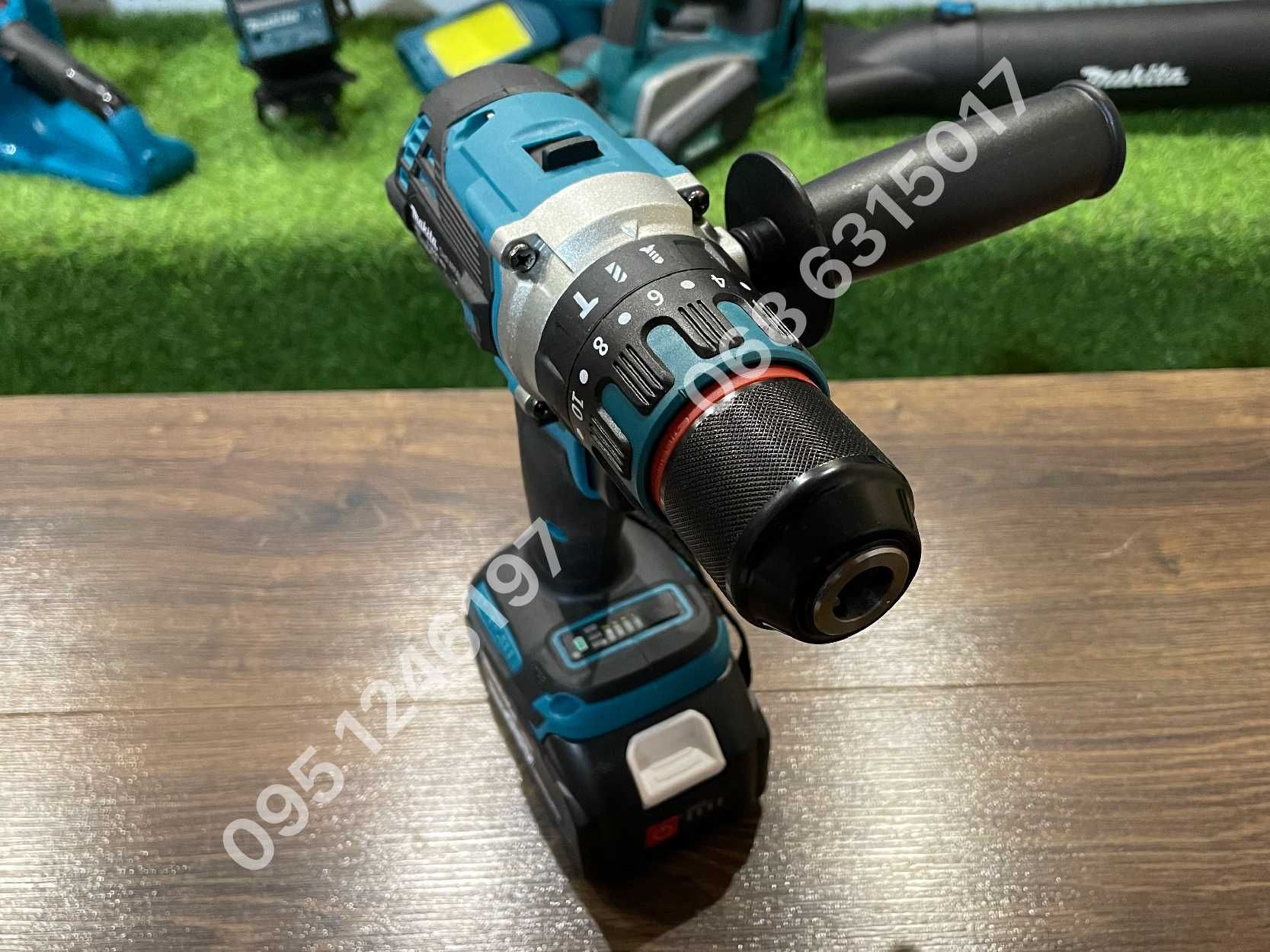 Шуруповерт акумуляторный  Makita DHP 485 шурупокрут набор инструментов