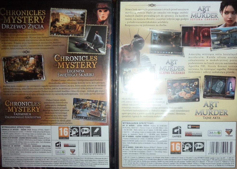 retro gry PC DVD BOX 6 szt, CI games, TopWare, Hired Guns, Raven Squad