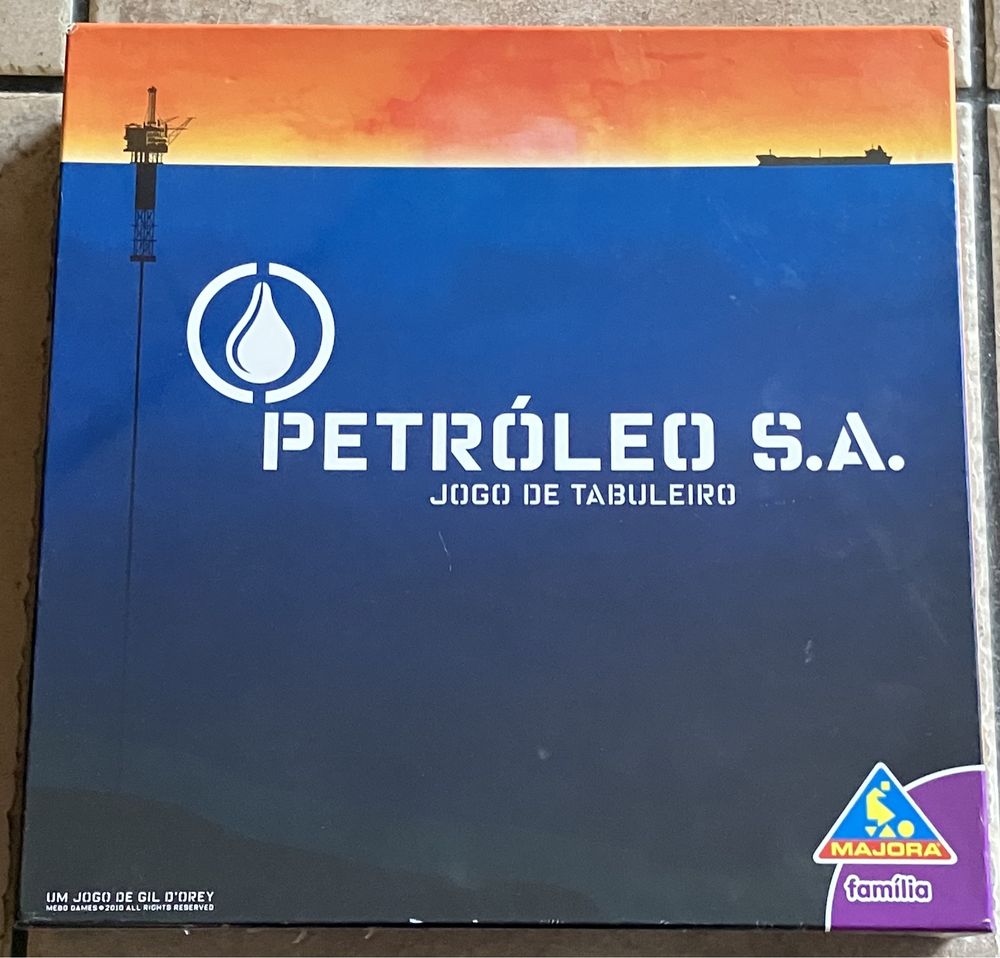 Petróleo S.A. - Majora Jogo de Tabuleiro - Selado