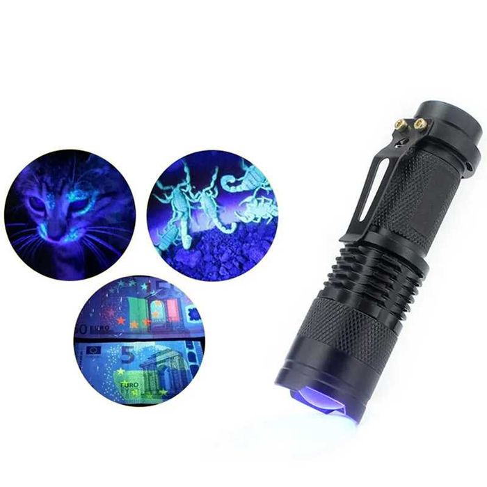 Latarka taktyczna LED Zoom LT3 UV