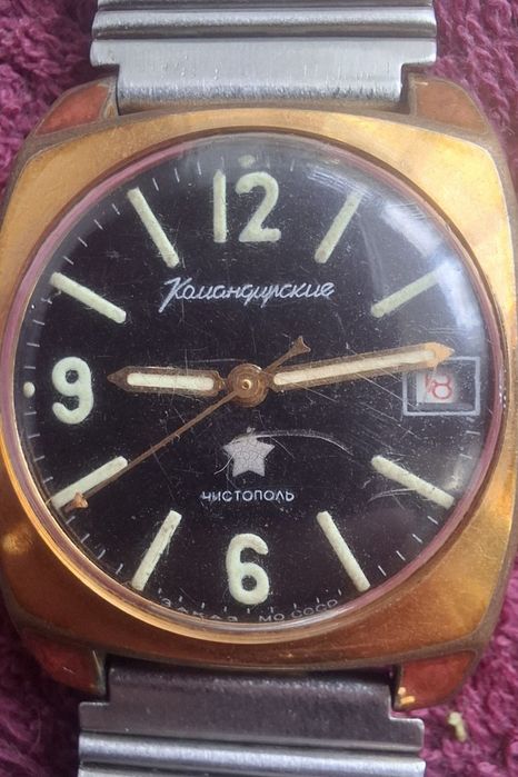Редкие советские часы Командирские Чистополь | Оригинал СССР | Механик