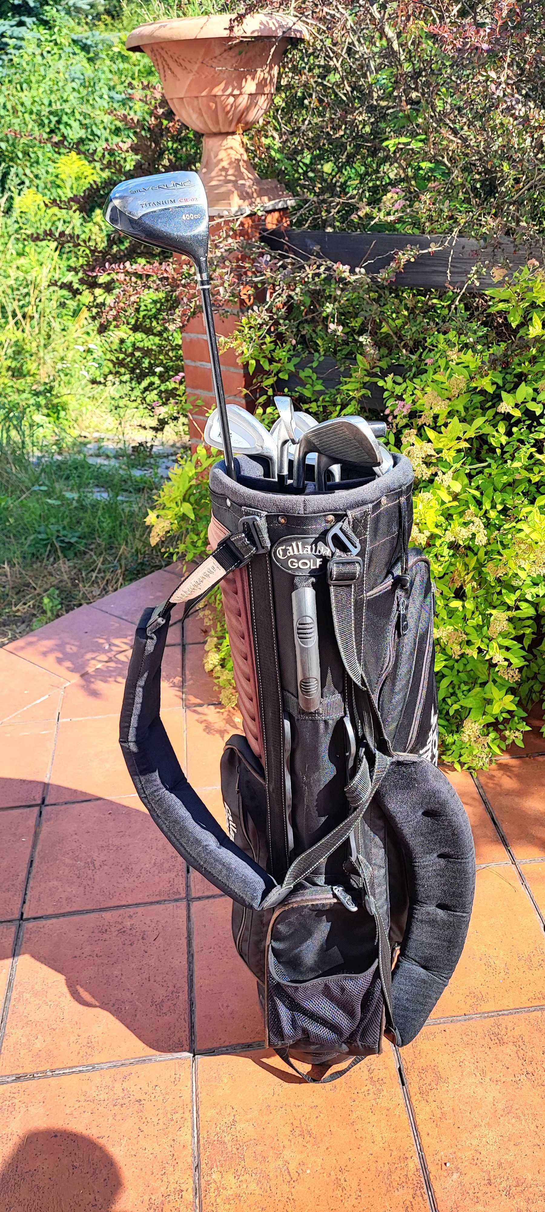 Torba golfowa Callaway.Kije do golfa.Zestaw.
